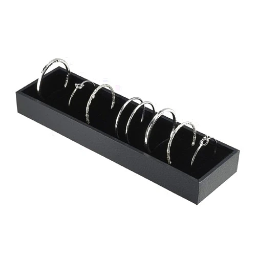 Regal Pak Black Bangle Trays With 21 Slot Inserts For Jewelry Display by Regal Pak