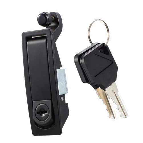 ULTECHNOVO 2 Sets Compression Latches Lock Zinc Alloy Compression Latches with Keys for Wooden Case Tool Box