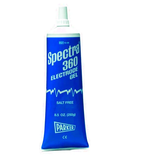 Spectra 360 Premium Electrode Gel for ECG, TENS, Monitoring, Pediatrics Soothing Gel Anti-Irritation 8.5 oz Tube - Each
