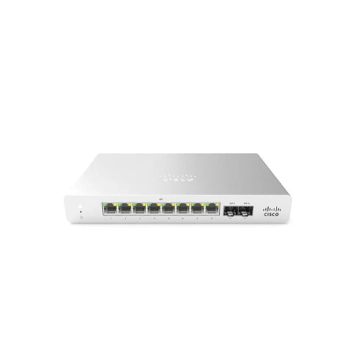 Cisco Meraki MS120-8-HW 8 Port GbE 2 Port SFP Network Switch - UNCLAIMED - NO LICENSE (Renewed)