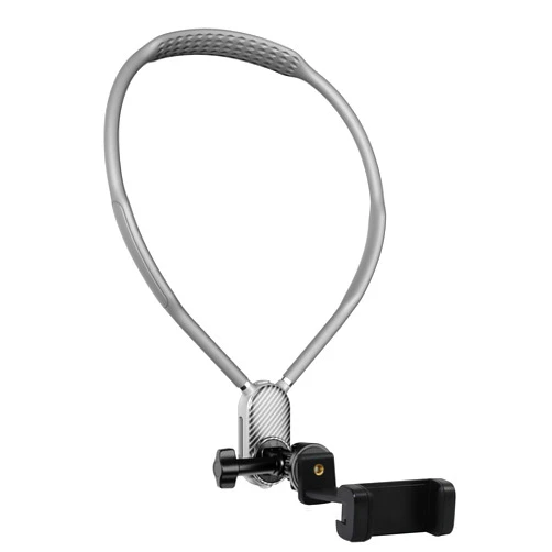 Welinspift Upgraded 65cm Neck Phone Holder Recording with Anti-Shake Strap - POV/Vlog Neck Tripod Mount Hands-Free Filming, Universal for iPhone, Samsung Google Pixel, All Smartphones and Action Camera