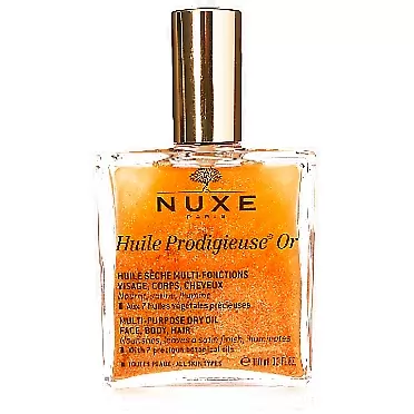 NUXE Huile Prodigieuse OR Multi-Purpose Dry Oil - Golden Shimmer for Unisex - 3.3 oz Oil 3.3 Ounce