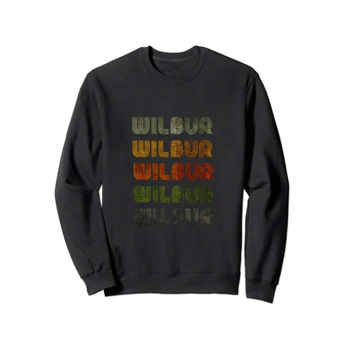 Love Heart Wilbur Nametag Love Heart Wilbur Tee Grunge/Vintage Style Black Wilbur Sweatshirt