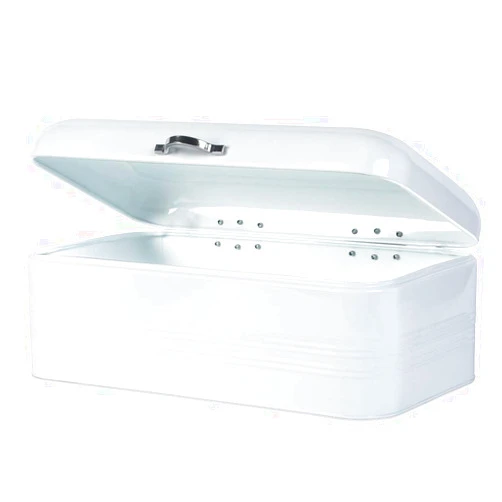 Brightalk Large Bread Box for Kitchen, Metal Bread Storage Bin with Lid, 16.3