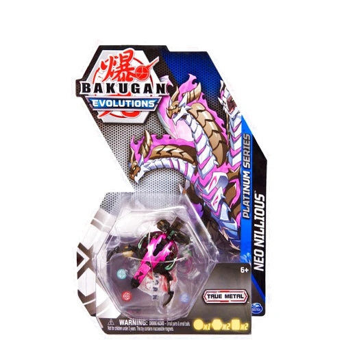 Bakugan Evolutions 2022 Platinum Series Die-cast Darkus Neo Nillious