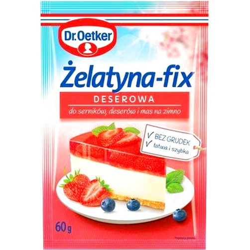 Dr. Oetker Dr.Oetker Zelatyna Fix tortenguss desserts gelling agent 60g/1ct.
