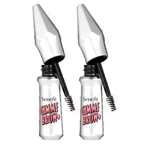 The Kitchen Queen TWO Benefit GIMME BROW Brow Volumizing Fiber Gel #3 gel travel mini 1g / 0.03 oz bundle