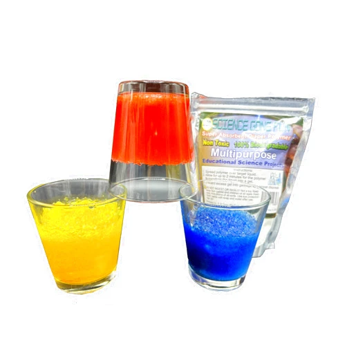 Science Gone Fun Science Educational Products - Superabsorbent Diaper Polymer 1 Lb Sodium Polyacrylate - One Pound of the Superabsorbent Polymer Model: