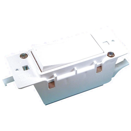 United States HDW-E-119C E-119C Single Electric Switch, Pack of 1, White
