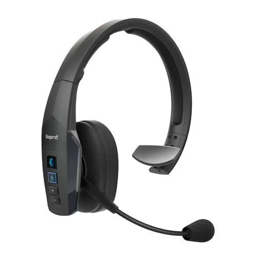 BlueParrott B450-XT Noise Cancelling Trucker Bluetooth Headset – Updated Design with Industry Leading Sound & Improved Comfort, Ideal for Anyone On The Go, Up to 24 Hours of Talk Time, Black