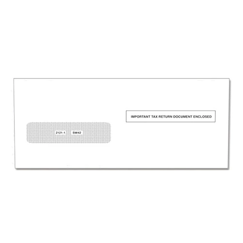 ComplyRight Moisture-Seal Single-Window Envelopes for 1042-S Tax Forms - 9