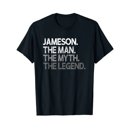 Jameson Gifts Jameson Gift: The Man Myth Legend T-Shirt