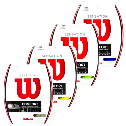 Do It Tennis Wilson Sensation Tennis String Set Multipacks (2-4-6-8-Packs)