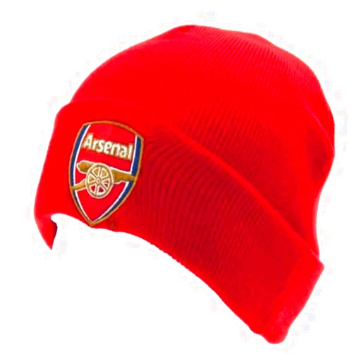 Arsenal F.C. Arsenal FC Crest Knitted Turn Up Hat