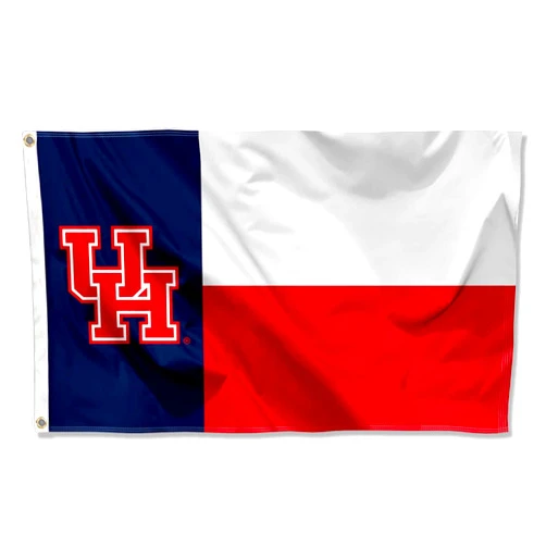 College Flags & Banners Co. Houston Cougars State of Texas Flag