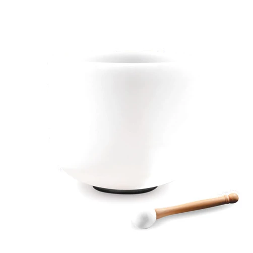 Kresec 9 Inch Crystal Singing Bowl C Note (±40 cents) Root Chakra with O-ring and Mallet for Meditation, Yoga, Spiritual and Body Healing and Energy Cleansing