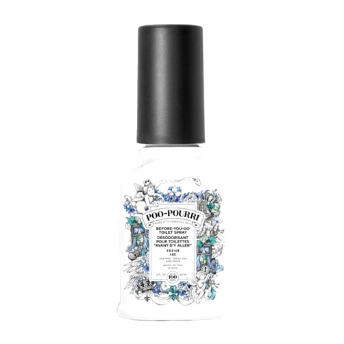 Poo-Pourri Before-You-Go Toilet Spray, Fresh Air, 2 Fl Oz - Jasmine, Fresh Air and Mint
