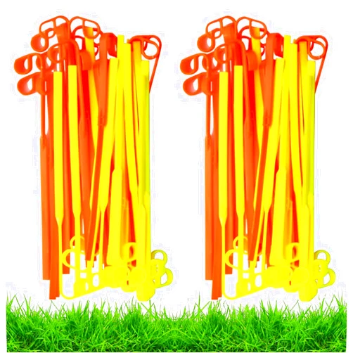 Eyoloty 48-Pack Replacement Flexible Line Blades for Trimmer Edger,Most Universal Weed Eater Blades,Trimmer Head Replacement Blades,Thickened Durability Blades No Need to Twine