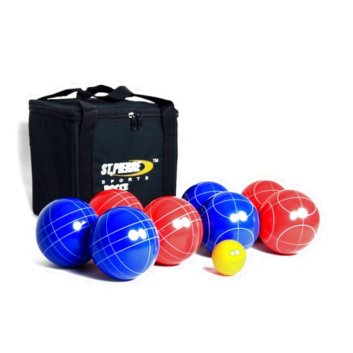 St. Pierre St Pierre Sports Sport Bocce Set, Red/Blue, 100mm