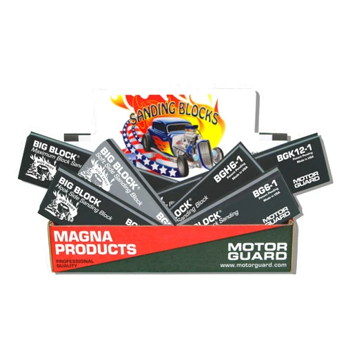 Motor Guard AP-4 Big-Block Sanding Block Assortment of 6 Blocks