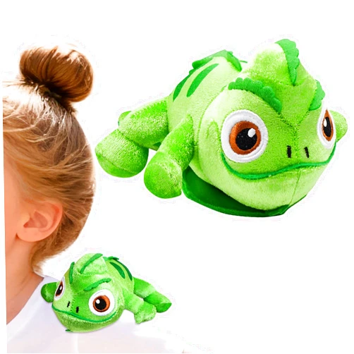 XonyiCos Lizard Plush Shoulder Magnet，Chameleon Stuffed Animal Cute Toys for Kids Boys Girls