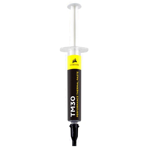 Corsair TM30 Performance Thermal Paste | Ultra-Low Thermal Impedance CPU/GPU | 3 Grams|w/applicator, silver for Desktop