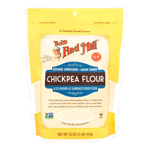 Bob's Red Mill Bobs Red Mill Garbanzo Bean Flour, 16 Ounce (Pack of 3)