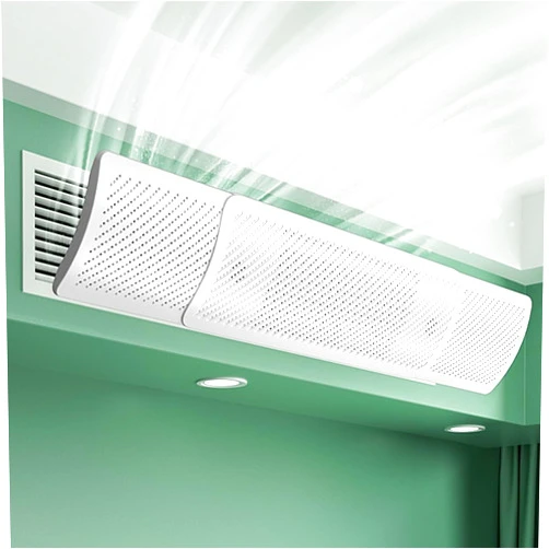 AirheadStorm Air Conditioner Deflector, Retractable Air Conditioner Air Deflector, Adjustable AC Vent Deflector, Anti-Wind Baffles, Anti Direct Blowing Windshield Wind Guide(Anion filter-S)