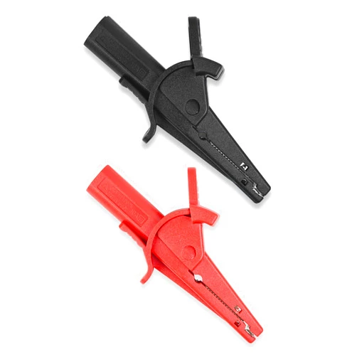 ZIBOO AC285 Alligator Clips, Safety Alligator Clip Compatible with Fluke Phase Rotation Indicator use with TL222 and TL224 Test Leads