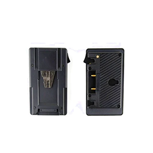 XH Battery Adapter Plate Converter Gold Mount to V Mount Adapter Photography with D-tap Port for