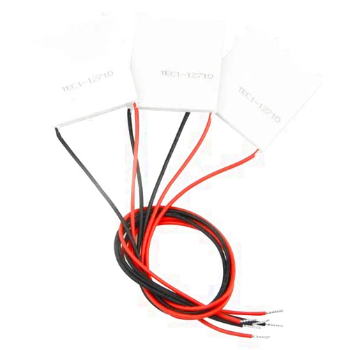 BXQINLENX 3 PCS TEC1-12710 Thermoelectric Cooler Peltier 40X40