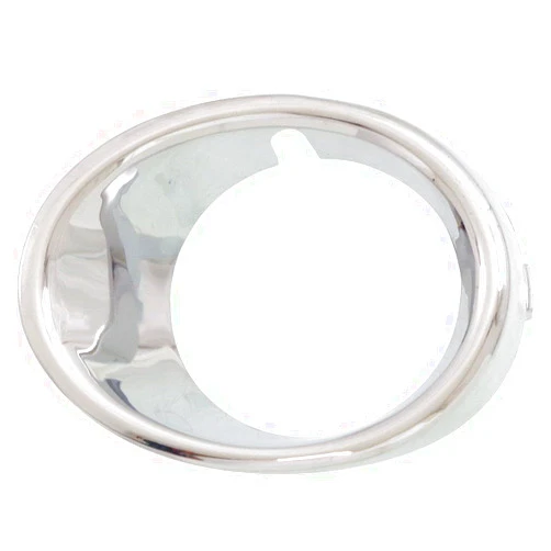 Jumbo Auto Parts Fog Light Bezel For Chevrolet Sonic 2012 To 2016 Front Driver Side, Chrome, Plastic GM1038139