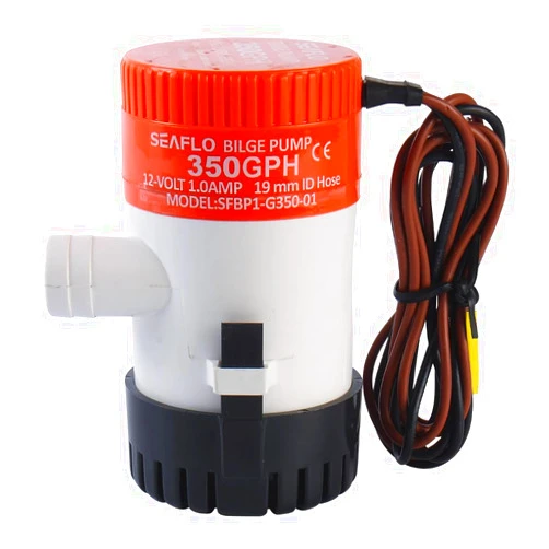SEAFLO 01-Series 350 GPH Bilge Pump 12v 4-Year Warranty!