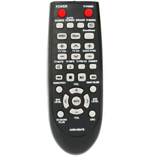 AIDITIYMI AH59-02547B Replacement Remote Compatible with SAMSUNG Soundbar PS-WF450 HW-F450 HW-F450ZA HW-FM45 HW-FM45C PSWF450 HWF450 HWF450ZA HWFM45 HWFM45C