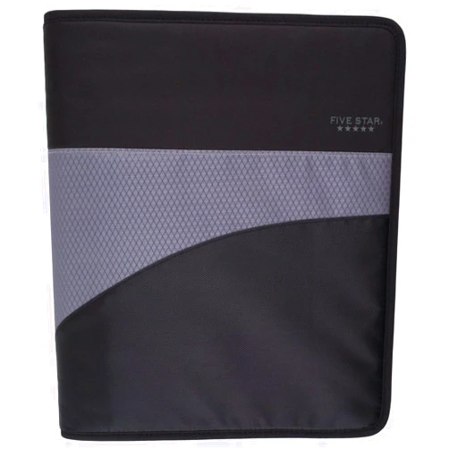 Five Star® Zipper 3-Ring Binder, 1 1/2