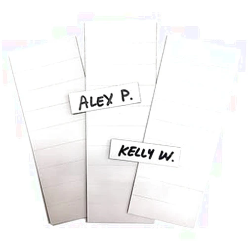 Pro-Tuff Decals 30 Replacement Name Strips ONLY for Pro-Tuff Boards Not Magnetic Magnets