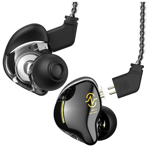 YINYOO CCZ Coffee-Bean in Ear Monitor and CCZ Replacement IEM Cable