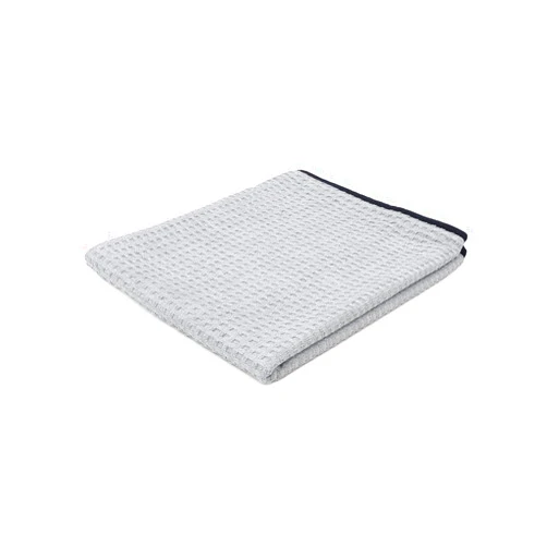 The Rag Company - The Big One - Waffle-Weave Microfiber Drying Towel; Super Absorbent for Car Washes, Detailing, and More; Buttersoft Suede Edges; Scratch-Free, 450GSM, 25in x 40in, Grey