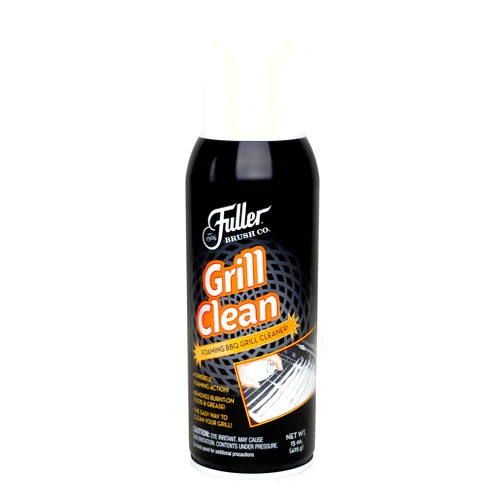 Fuller Brush Grill Cleaner - Heavy Duty Foaming Spray for Cleaning Oven, Grilling Griddle & Iron Plate - Safe & Easy Grease Remover for Clean BBQ Racks & Grills 2 Pack