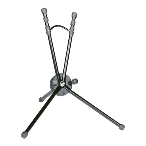 K&M König & Meyer Saxxy Saxophone In-Bell Tripod 3 Leg Stand 14340.000.55 | Professional Grade for all Musicians | Lightweight Ultra-Compact | Stable Secure Eb Alto Base | Made in Germany Black