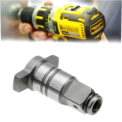 Bulnire Conversion Head for Electric Screwdriver,T Shaft Electric Wrench Conversion Tool,1/2‘’ Anvil Wrench Pin Converter Shaft Adapter (1Pcs)