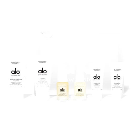 Alo Yoga Glow System Discovery Set, 6 Count