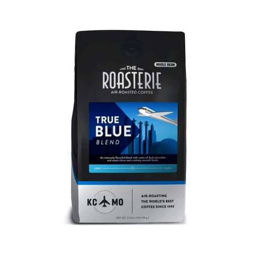 The Roasterie Air-Roasted Coffee - True Blue Blend, Whole Bean (2.5 lbs)