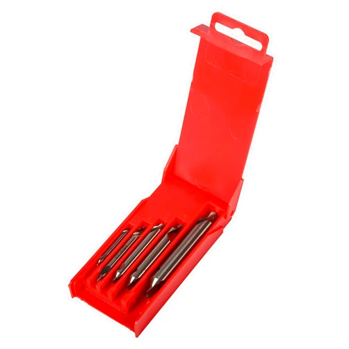 Dormer A221SET Centre Drill Set, A221, Bright Coating, Cobalt High Speed Steel