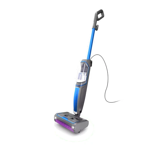Shark Steam Pickup 3-in-1 Steam Mop Pickup Debris, Deep Scrubs, Steam, & Sanitizes Sealed Hard Floors - All At Once, Lightweight Steam Cleaner for Home with Sealed Hard Floors (Renewed) (Navy)