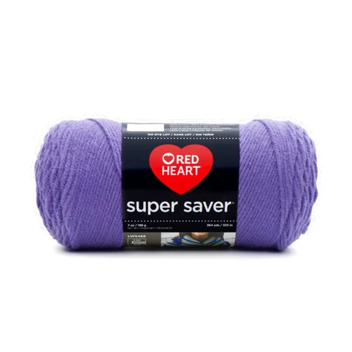RED Heart Super Saver Yarn, Lavender