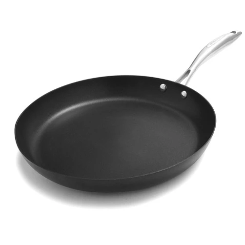 Scanpan Pro IQ 12.5 inch Nonstick Fry Pan - Compatible with All Cooktops, Induction Ready, Metal Utensil Safe, Oven Safe to 500°F, Dishwasher Safe