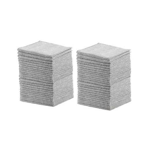 Rubbermaid All Purpose Microfiber Cleaning Cloth Towels, 50 Pack, 12