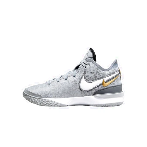 Nike Lebron NXXT Gen Basketball Shoes (DR8784-004, Wolf Grey/White-Iron Grey-Black)