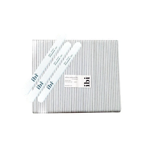 IBI 150 Premium Zebra Cushion File | Grit 150/150 | Washable and Sanitizable (50PCS)